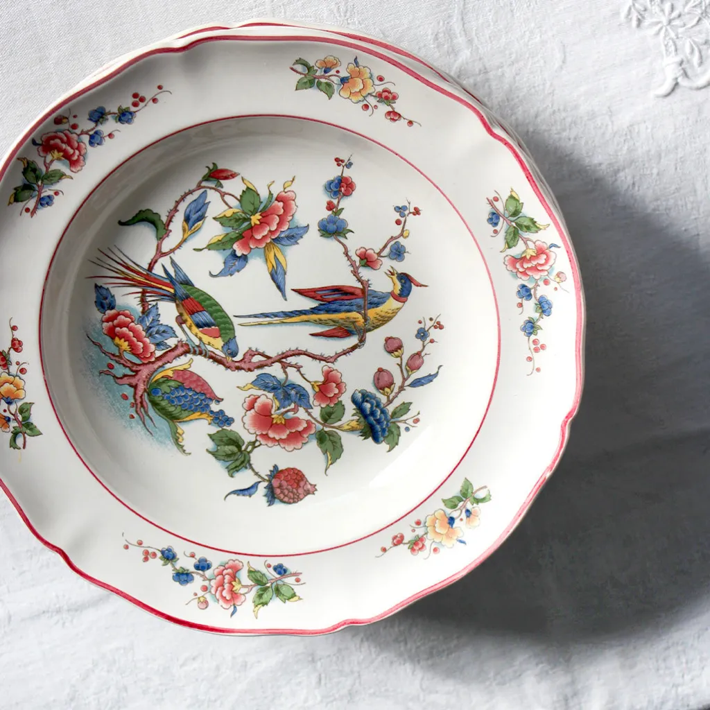 Villeroy & Boch Assiettes anciennes au phoenix