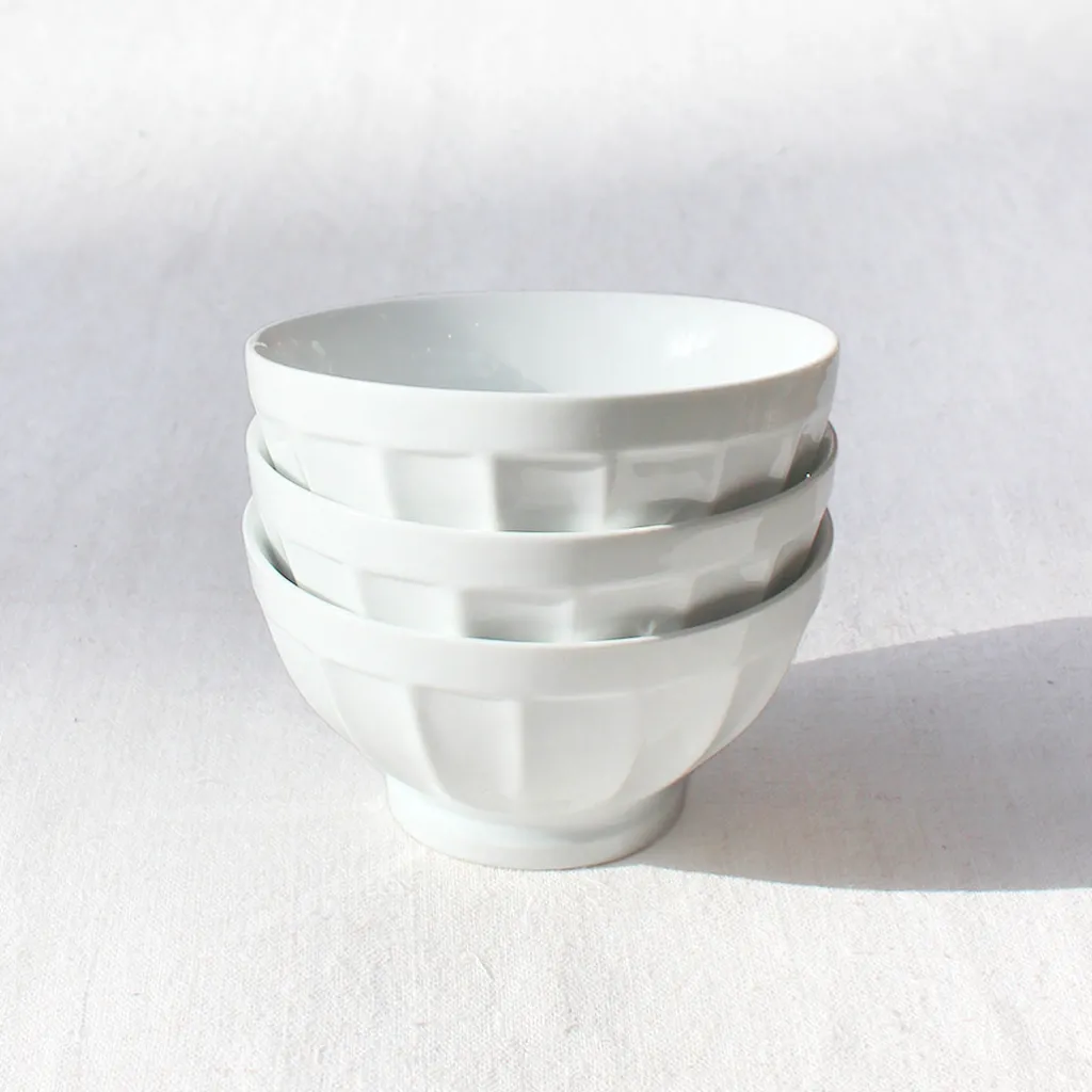 Girard Porcelaine Bol en porcelaine blanche