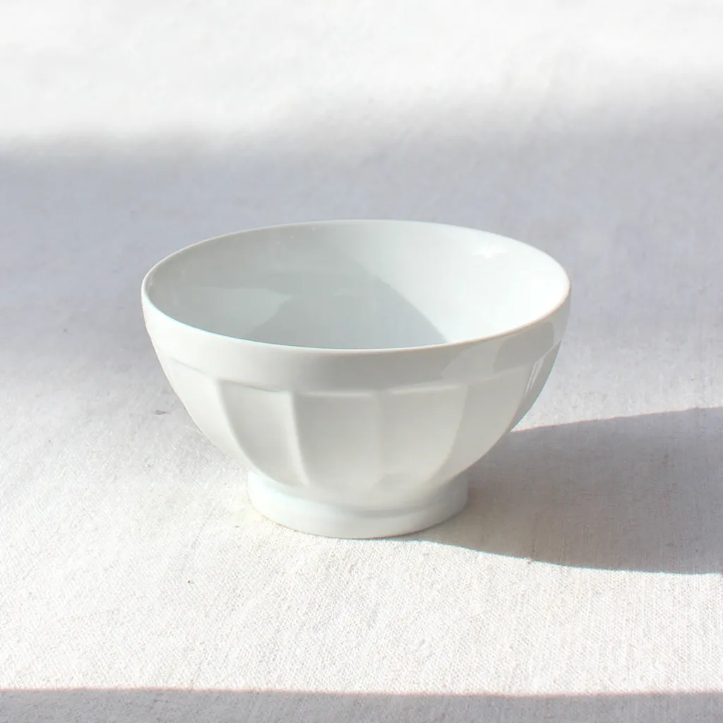 Girard Porcelaine Bol en porcelaine blanche