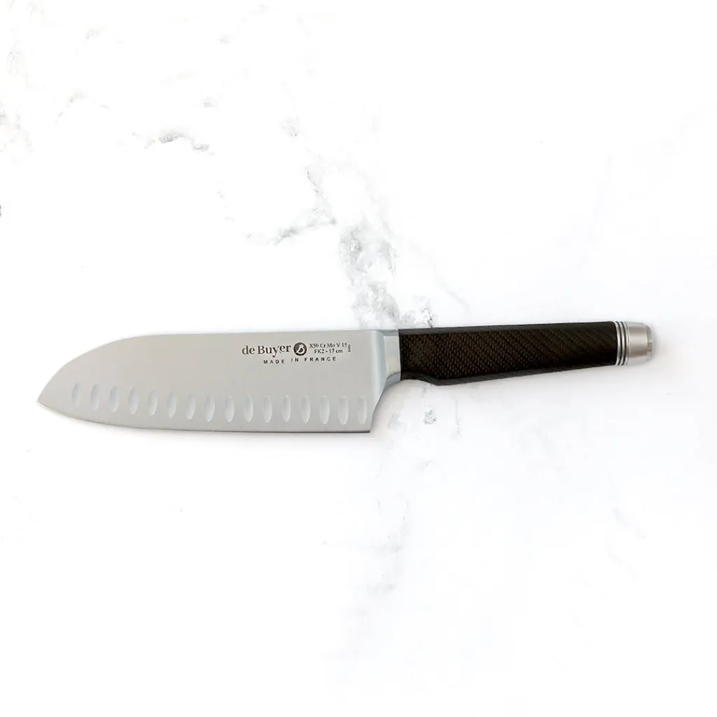 De Buyer Couteau japonais Santoku 17cm