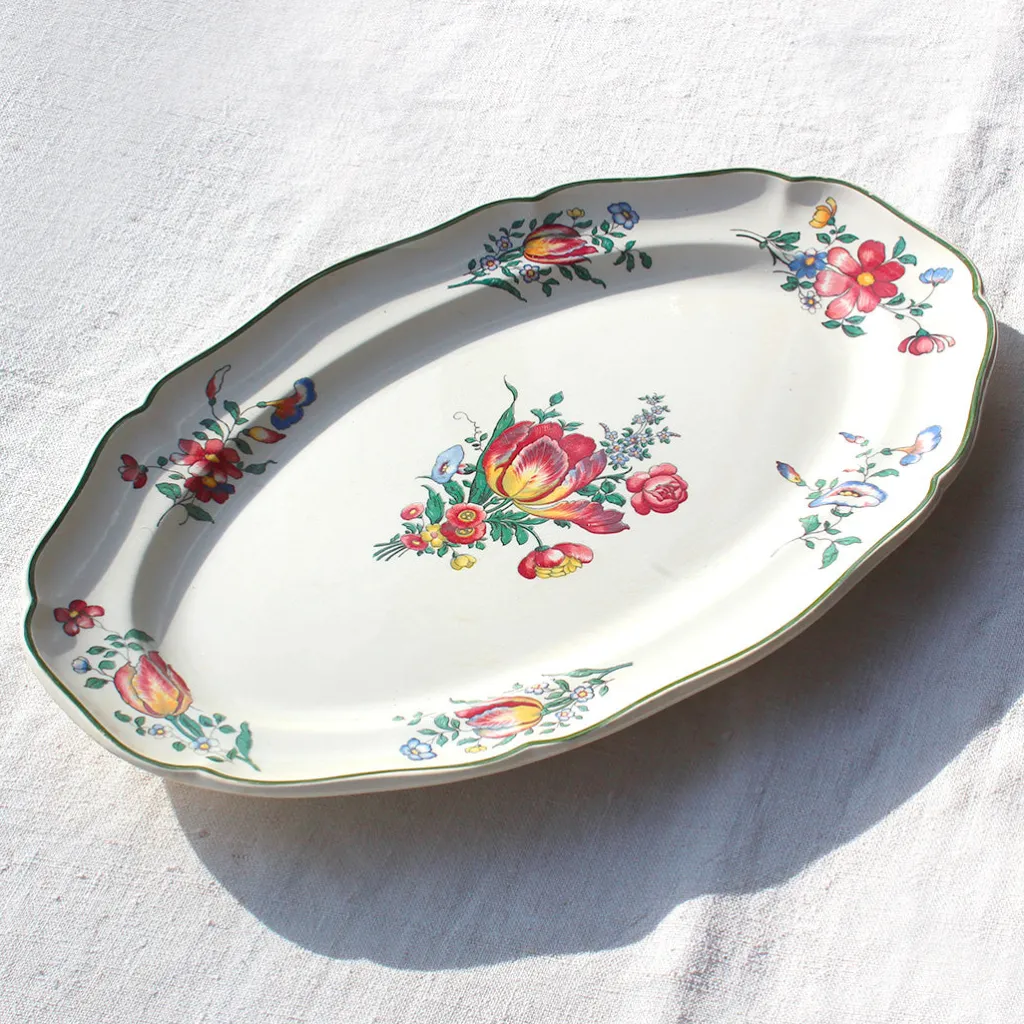 Villeroy & Boch Plats de service aux bouquets de fleurs