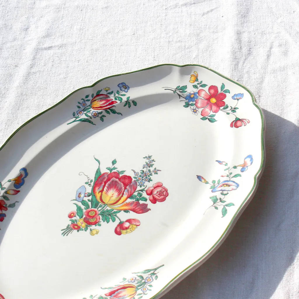 Villeroy & Boch Plats de service aux bouquets de fleurs