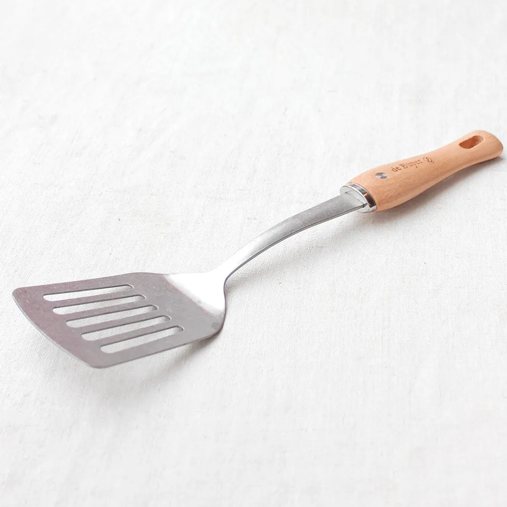 De Buyer Spatule inox manche en bois