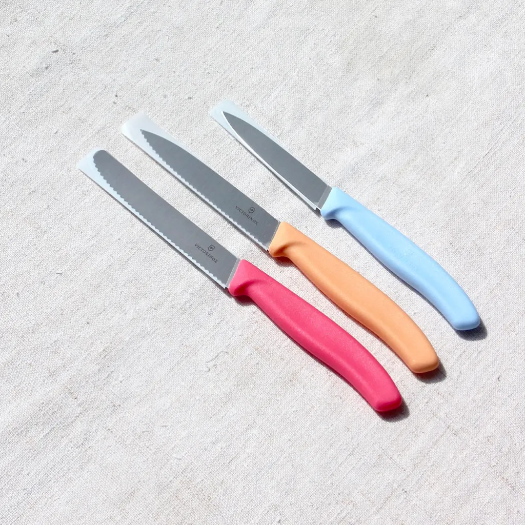 Victorinox Trio de couteaux de cuisine pastel