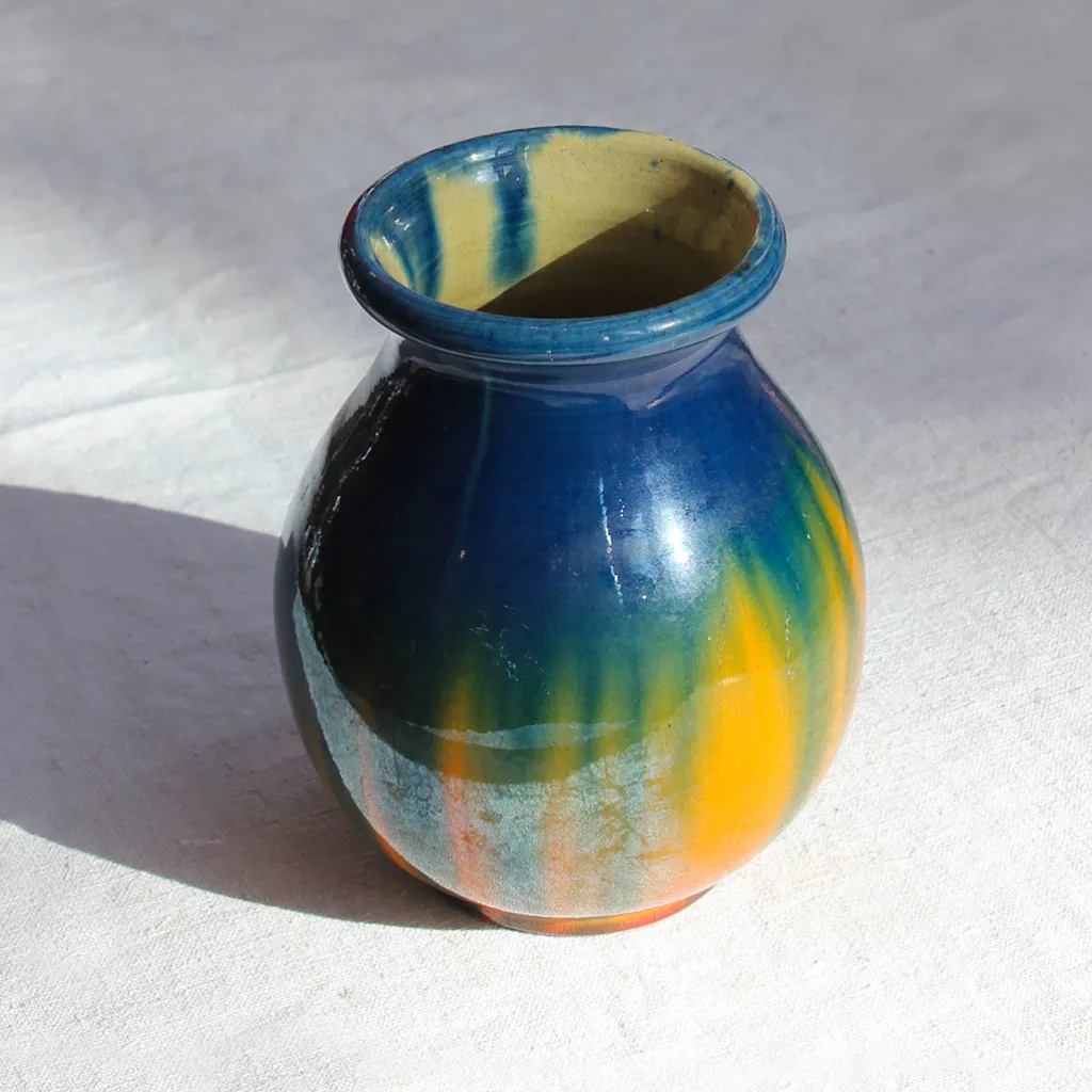 Vallauris Vase en céramique vernissée